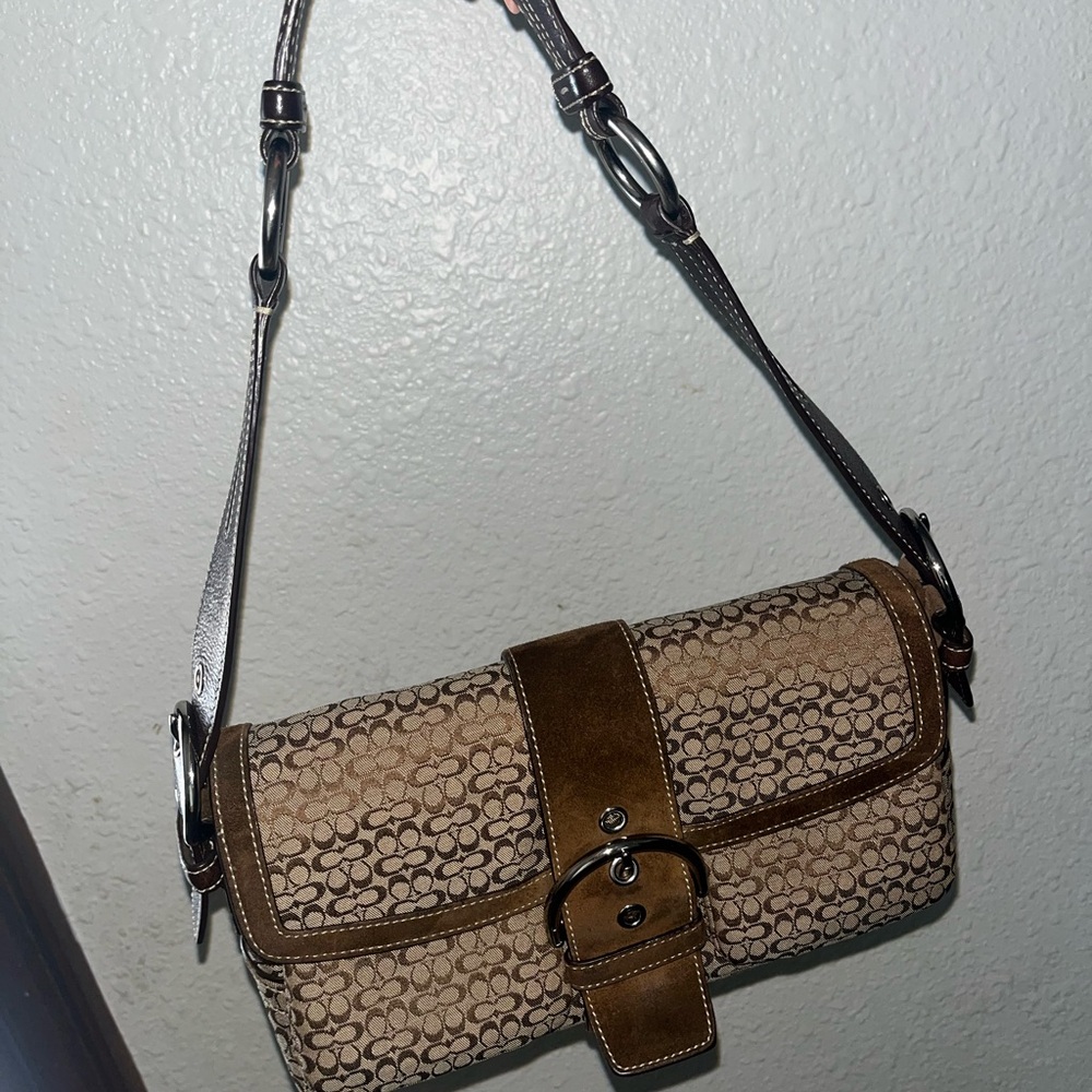 Coach Brown Shoulder Bag